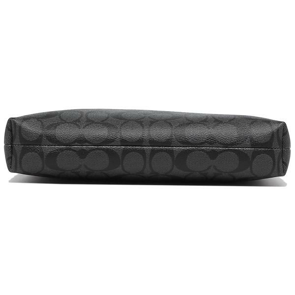 コーチ バッグ COACH F29210 SVDK6 ファイル クロスボディ シグネチャー キャンバス レディース ショルダーバッグ スモークブラック/ブラック 黒 詳細画像