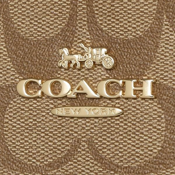 コーチ トートバッグ シグネチャー ブラウン レディース COACH F79609 詳細画像