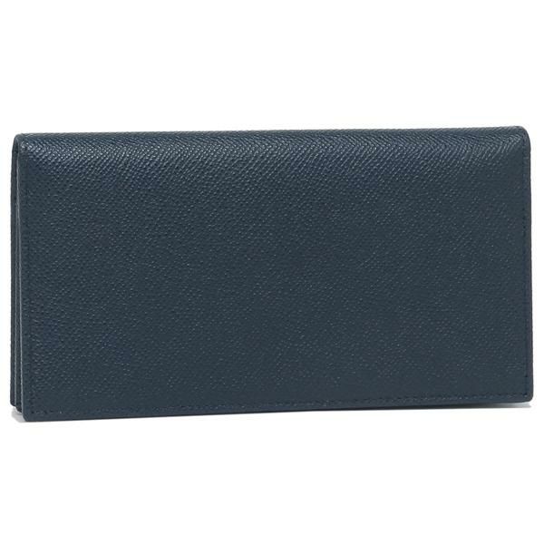 ブルガリ 財布 BVLGARI 283811 DSAP WALLETS YEN メンズ 長財布 無地 DENIM SAPPHIRE 紺 詳細画像