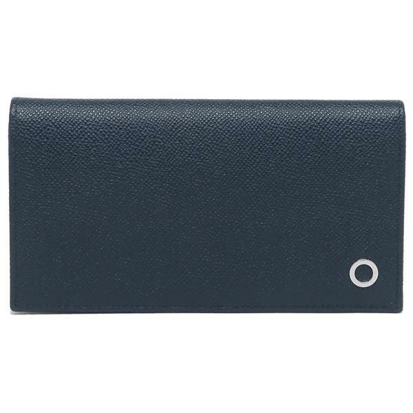 ブルガリ 財布 BVLGARI 283811 DSAP WALLETS YEN メンズ 長財布 無地 DENIM SAPPHIRE 紺 詳細画像