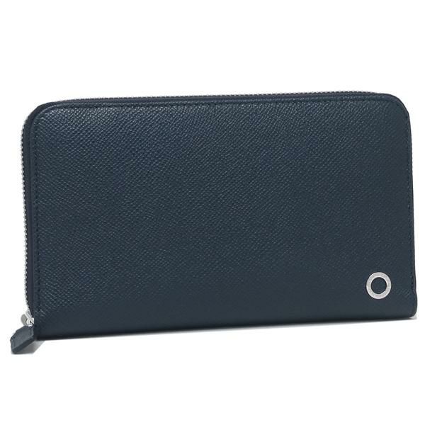 ブルガリ 財布 Bvlgari 2811 Dsap Wallets Yen メンズ 長財布 無地 Denim Sapphire 紺 Axes
