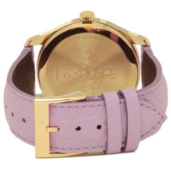 グッチ 時計 GUCCI YA1264098 GーTIMELESS Gータイムレス 38MM レディース腕時計ウォッチ パープル/イエローゴールド 詳細画像