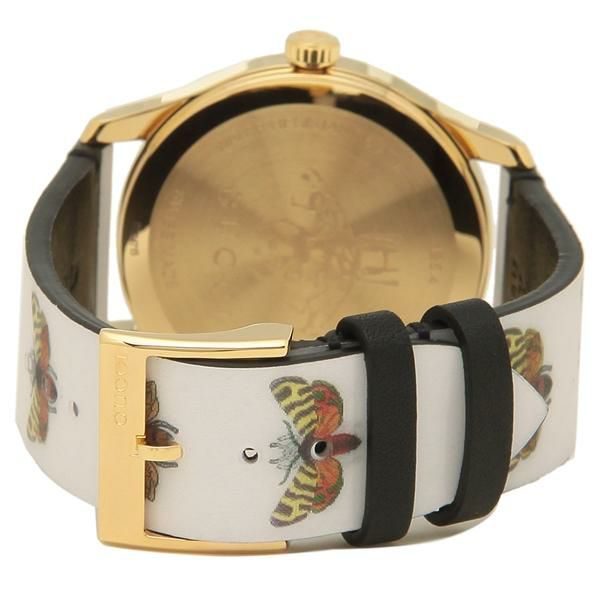 グッチ 時計 GUCCI YA1264109 GーTIMELESS Gータイムレス 38MM レディース腕時計ウォッチ ホワイト/マルチ 詳細画像