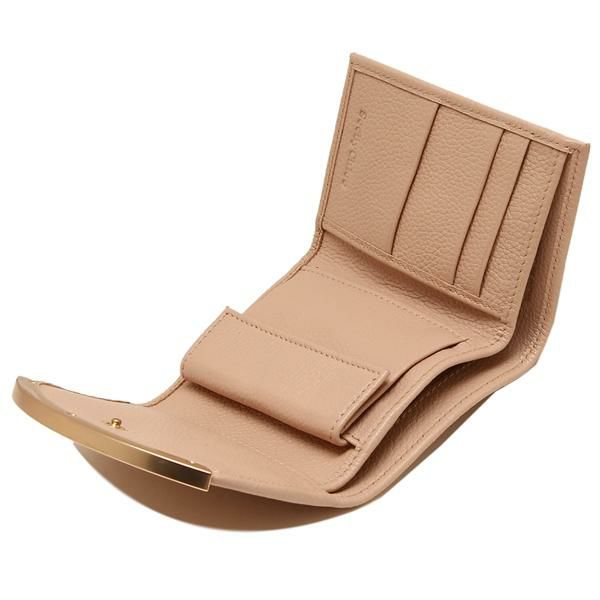 シーバイクロエ 財布 SEE BY CHLOE CHS17WP580349 6K0 LIZZIE MINI TRIーFOLD リジー リッジー ミニ財布 レディース 三つ折り財布 無地 POWDER 詳細画像