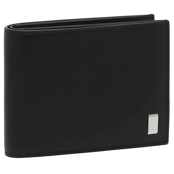 ダンヒル 二つ折り財布 サイドカーブラック ブラック メンズ DUNHILL 19F2F32AT001R
