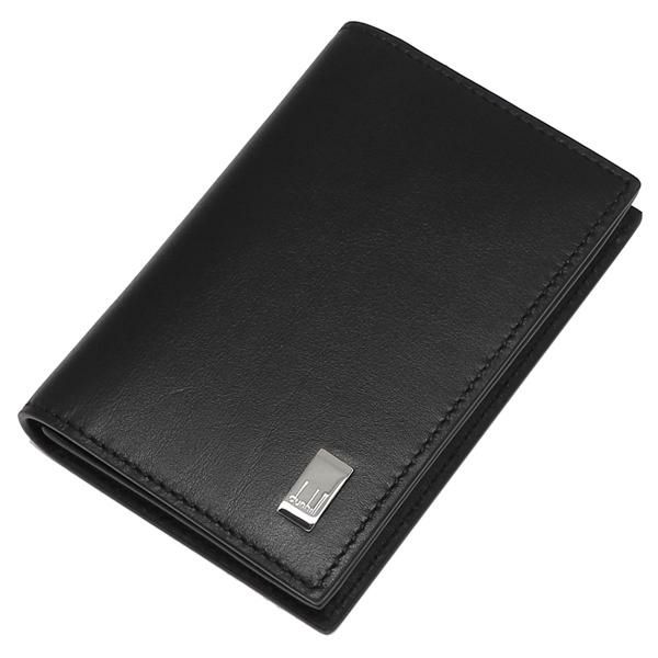 ダンヒル カードケース DUNHILL 19F2F47AT001R SIDECAR BLACK サイドカーブラック 名刺入れ・カードケース 無地 BLACK 黒 詳細画像