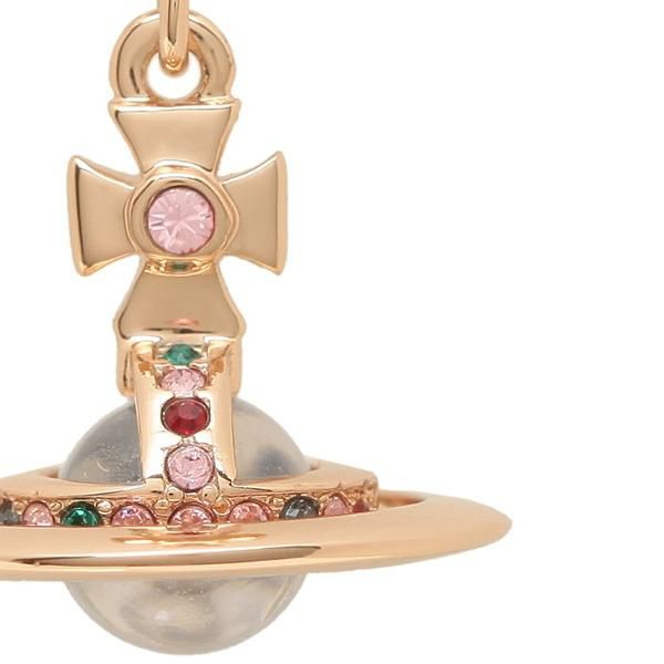 ヴィヴィアンウエストウッド ピアス アクセサリー VIVIENNE WESTWOOD 62020032 G002 ペッティ　オーブ レディース ピンク/ゴールドvi-724537b3 詳細画像