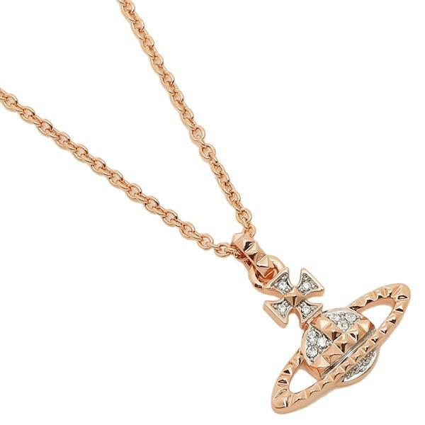 ヴィヴィアンウエストウッド ネックレス アクセサリー VIVIENNE WESTWOOD 63020052 G118 MAYFAIR BAS RELIEF メイフェア レディース ペンダント ピンクゴールド vi-mt126284