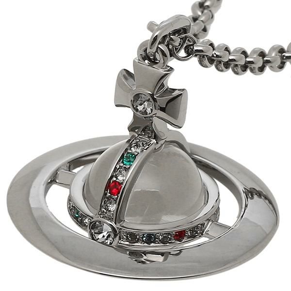 ヴィヴィアンウエストウッド ネックレス アクセサリー VIVIENNE WESTWOOD 63020096 S001 SMALL ORB PENDANT スモールオーブ レディース ペンダント ブラック vi-752106b4 詳細画像