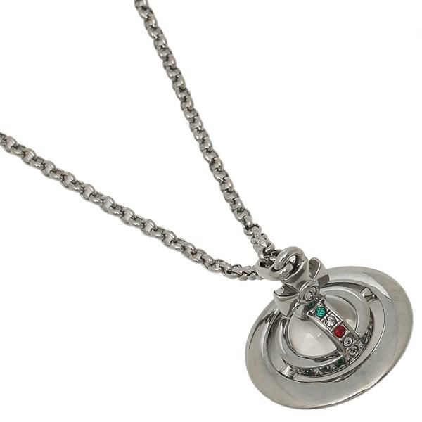 ヴィヴィアンウエストウッド ネックレス アクセサリー VIVIENNE WESTWOOD 63020097 S001 TINY ORB タイニー オーブ レディース ペンダント ブラック