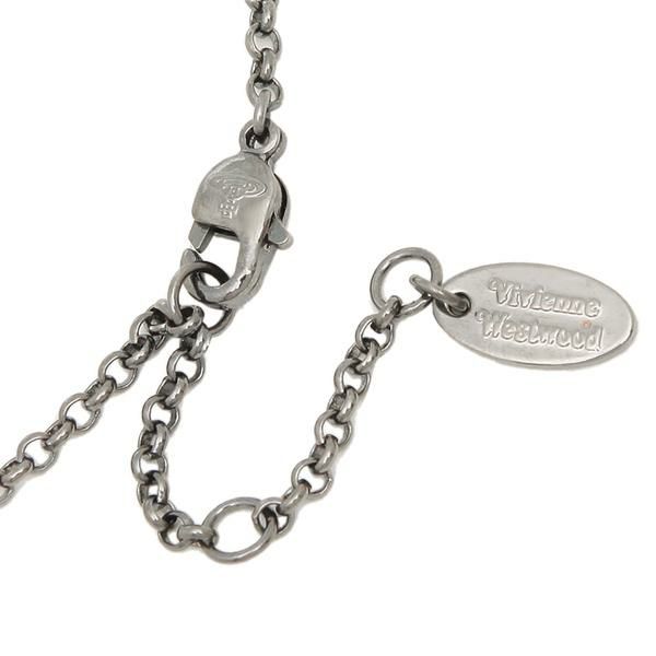 ヴィヴィアンウエストウッド ネックレス アクセサリー VIVIENNE WESTWOOD 63020097 S001 TINY ORB タイニー オーブ レディース ペンダント ブラック 詳細画像