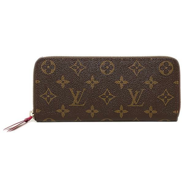 ルイヴィトン LOUIS VUITTON 長財布 モノグラム 財布 ルイヴィトン LOUIS VUITTON 財布 M60742 モノグラム ポルトフォイユ・クレマンス 長財布 フューシャ 詳細画像