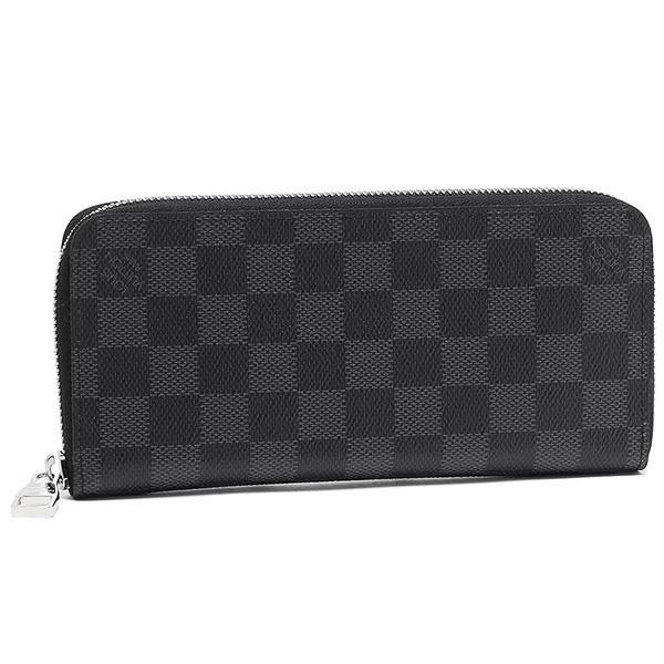 ルイヴィトン LOUIS VUITTON 長財布 ダミエ 財布 ルイヴィトン 財布 LOUIS VUITTON N63095 ダミエグラフィット ジッピーウォレット ヴェルティカル ラウンドファスナー長財布