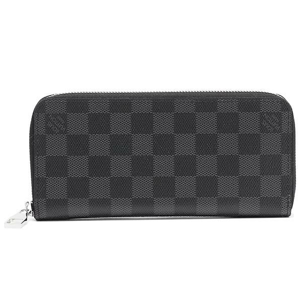 ルイヴィトン LOUIS VUITTON 長財布 ダミエ 財布 ルイヴィトン 財布 LOUIS VUITTON N63095 ダミエグラフィット ジッピーウォレット ヴェルティカル ラウンドファスナー長財布 詳細画像
