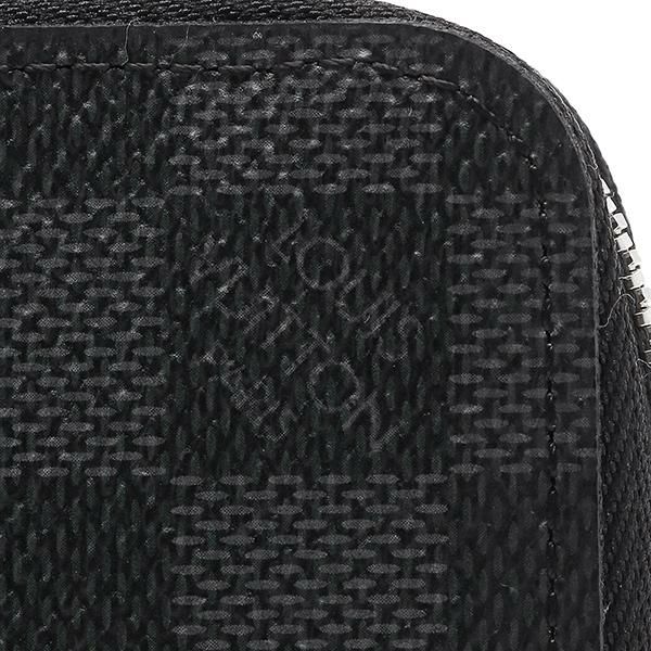 ルイヴィトン LOUIS VUITTON 長財布 ダミエ 財布 ルイヴィトン 財布 LOUIS VUITTON N63095 ダミエグラフィット ジッピーウォレット ヴェルティカル ラウンドファスナー長財布 詳細画像