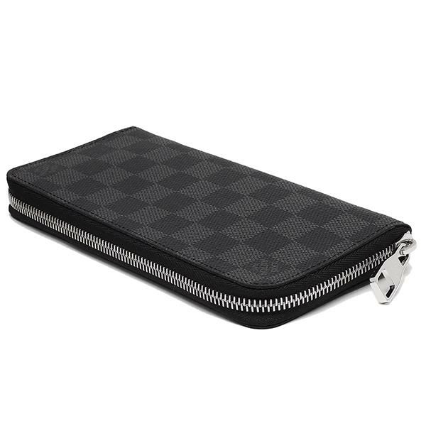 ルイヴィトン LOUIS VUITTON 長財布 ダミエ 財布 ルイヴィトン 財布 LOUIS VUITTON N63095 ダミエグラフィット ジッピーウォレット ヴェルティカル ラウンドファスナー長財布 詳細画像