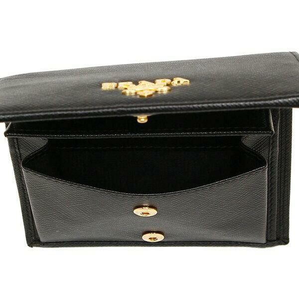 PRADA 折財布 SAFFIANO L 1MV204 QWA プラダ 折り財布 SAFFIANO METAL PRADA 1MV204 QWA FUOCO