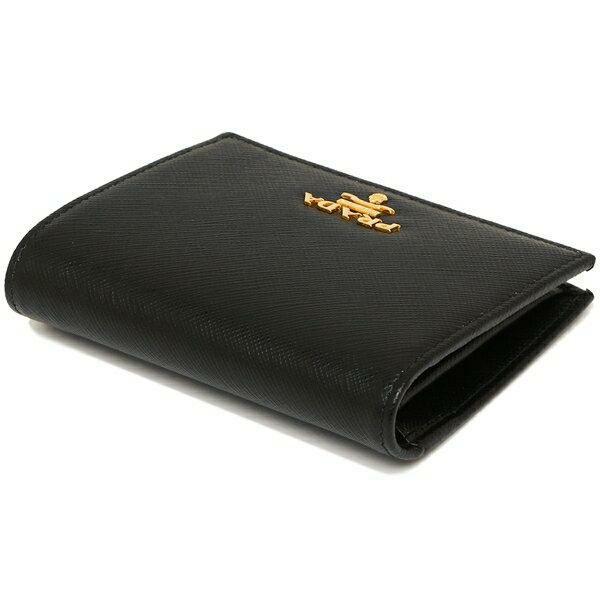 プラダ 二つ折り財布 サフィアーノ ミニ財布 レディース PRADA 1MV204 QWA 2DF8 2DKY 詳細画像