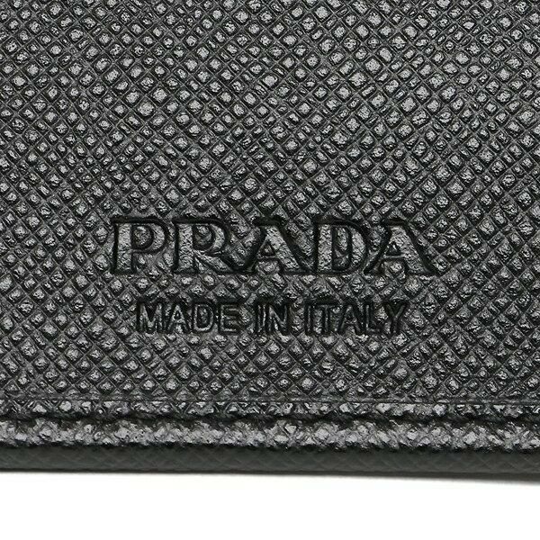 プラダ 二つ折り財布 サフィアーノ メンズ PRADA 2MO738 QHH QME 詳細画像