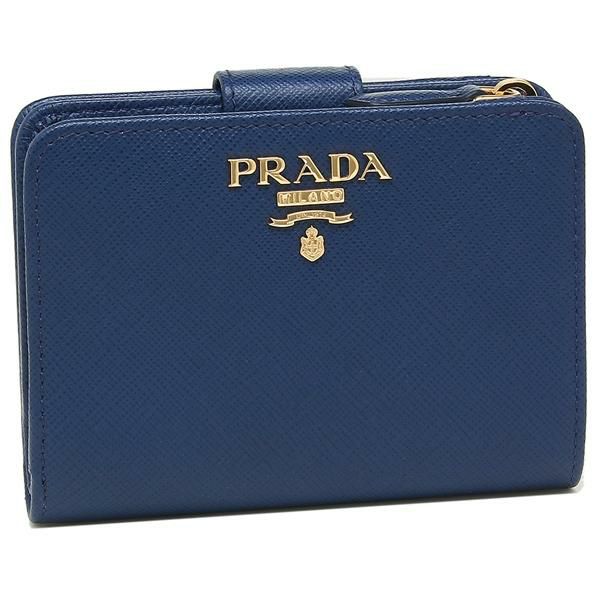 プラダ 二つ折り財布 サフィアーノ レディース PRADA 1ML018 QWA 詳細画像