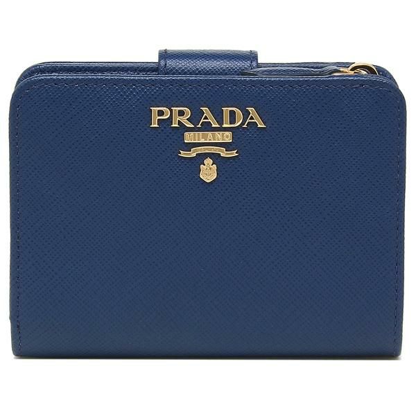 プラダ 二つ折り財布 サフィアーノ レディース PRADA 1ML018 QWA 詳細画像