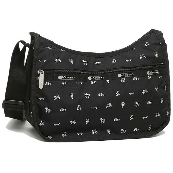 レスポートサック バッグ LESPORTSAC 7520 E252 CLASSIC HOBO レディース ショルダーバッグ LETS GO BLACK 黒