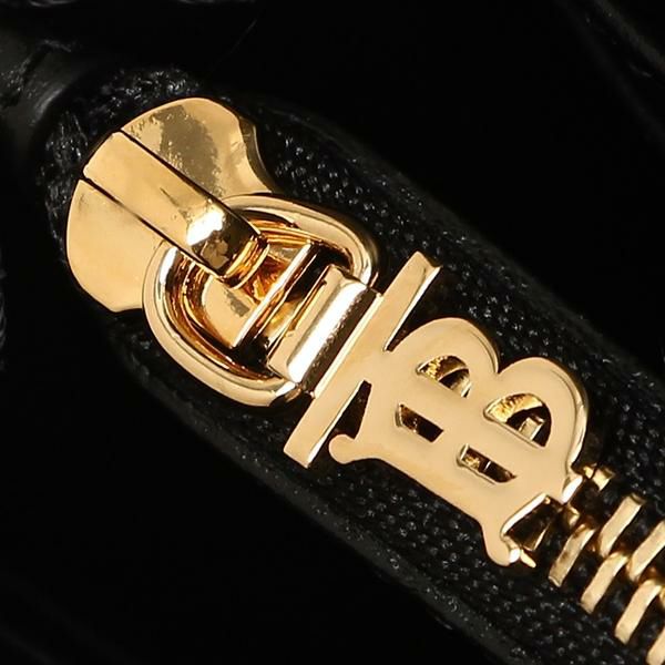 バーバリー 財布 BURBERRY 8018938 A1189 TB HARDWARE GRAINY ロゴ レディース 長財布 無地 BLACK 黒 詳細画像