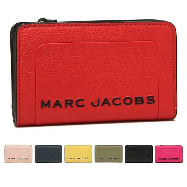 マークジェイコブス 二つ折り財布 テクスチャードボックス レディース MARC JACOBS M0015105