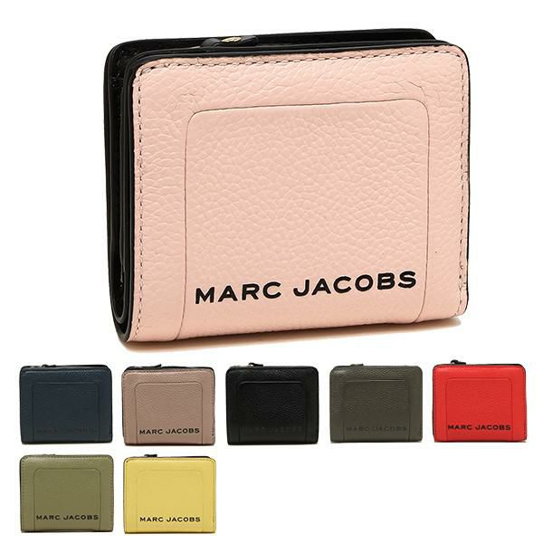 マークジェイコブス 二つ折り財布 ミニ財布 テクスチャードボックス レディース MARC JACOBS M0015107