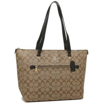 コーチ トートバッグ シグネチャー ブラウン ブラック レディース Coach F Axes コーチ トートバッグ シグネチャー ブラウン ブラック レディース Coach F Axes