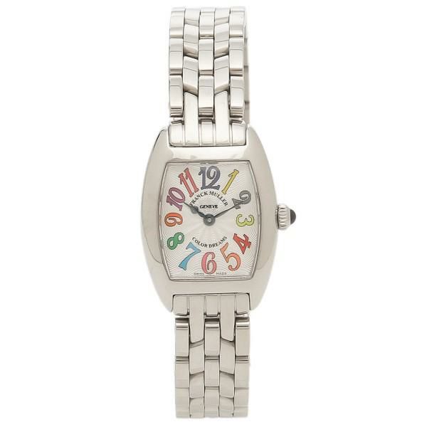 フランクミュラー 時計 FRANCK MULLER 2502QZCOLDRMO トノウカーベックスプティ カラードリームス レディース腕時計ウォッチ シルバー 【お取り寄せ商品】