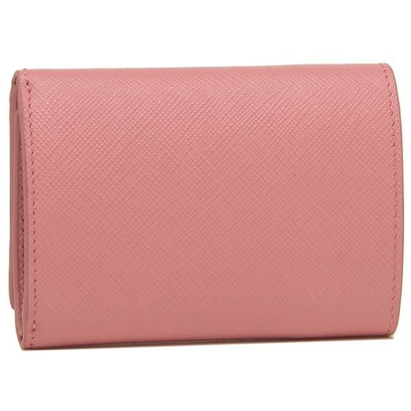 プラダ 財布 PRADA 1MH021 QWA F0442 SAFFIANO METAL ORO サフィアーノ ミニ財布 レディース 三つ折り財布 無地 PETALO 詳細画像