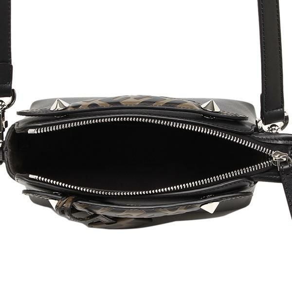 フェンディ バッグ FENDI 8BL145 A6CO F147M BY THE WAY MINI CROSSY BODY バイ ザ ウェイ ミニ クロスボディ レディース ハンドバッグ 無地 BLACK/MAYA BLACK 黒 詳細画像