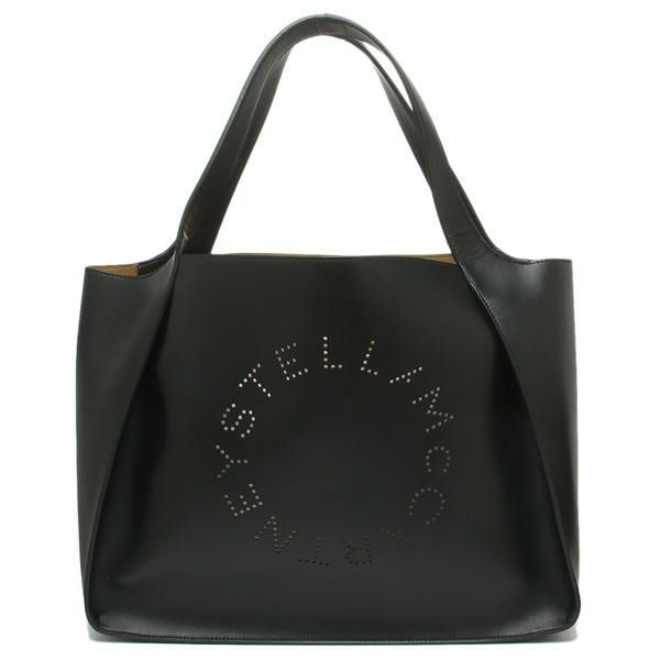 ステラマッカートニー バッグ STELLA McCARTNEY 502793 W8542 1000 ECO SOFT ALTER NAPPA アルターナッパ エコソフト レディース トートバッグ 無地 BLACK 黒 詳細画像