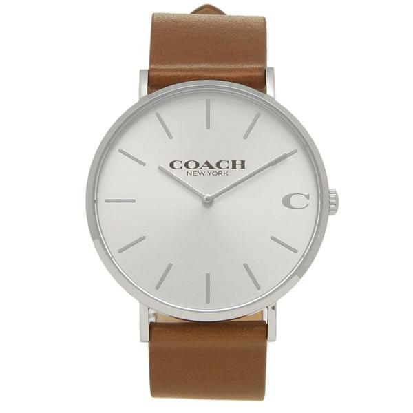 コーチ 時計 Coach 41mm Charles チャールズ クォーツ メンズ腕時計 ウォッチ ブラウン Axes