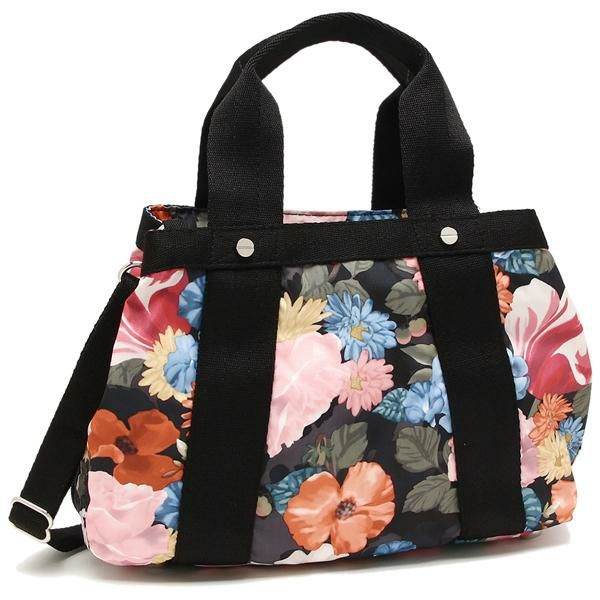 レスポートサック バッグ Lesportsac 4316 F464 Classic Small Simone レディース ハンドバッグ ショルダーバッグ 花柄 Renaissance 黒 Axes