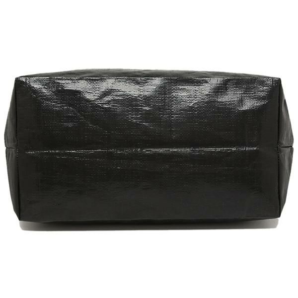 エルベシャプリエ バッグ Herve Chapelier 2014PP 0917 SHOPPING マルシェバッグ レディース トートバッグ 無地 NOIR/ACAPULCO 黒 A4対応 詳細画像