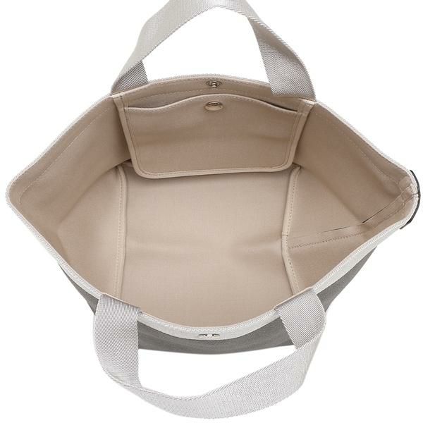 エルベシャプリエ バッグ Herve Chapelier 707GP 03G81 CABAS 舟型トートバッグ レディース トートバッグ 無地 GRAIN/ARGENT 詳細画像