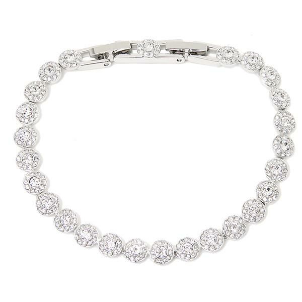 スワロフスキー ブレスレット アクセサリー SWAROVSKI 5071173 ANGELIC バングル レディース シルバー/クリア 詳細画像