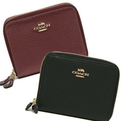 コーチ 財布 アウトレット Coach F ダブルジップ アラウンド ウォレット レディース 二つ折り財布 Axes