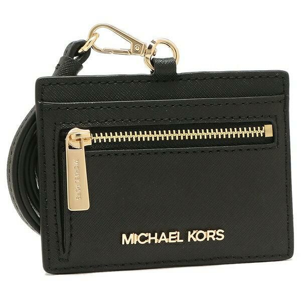 マイケルコース パスケース MICHAEL KORS 35H6GTVD7L JET SET TRAVEL LG CARD HOLDER LEATHER ジェットセット トラベル 定期入れ・パスケース・カードケース 無地 詳細画像