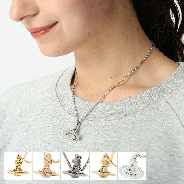 ヴィヴィアンウエストウッド ネックレス アクセサリー タイニーオーブ ペンダント レディース VIVIENNE WESTWOOD 63020097 752014B