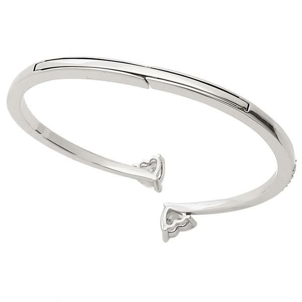 スワロフスキー ブレスレット アクセサリー SWAROVSKI ATTRACT SOUL HEART レディース バングル シルバー 詳細画像