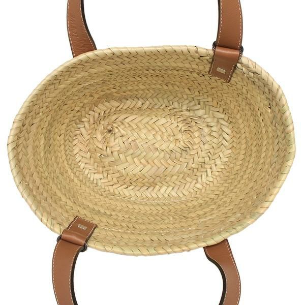 ロエベ ハンドバッグ かごバッグ LOEWE 327 02 S93 2435 BASKET SMALL BAG バスケット レディース 無地 NATURAL/TAN 詳細画像