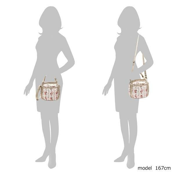 レスポートサック バッグ LESPORTSAC 8056 F438 SMALL JENNI レディース ショルダーバッグ 花柄 ROSE GARLAND 詳細画像