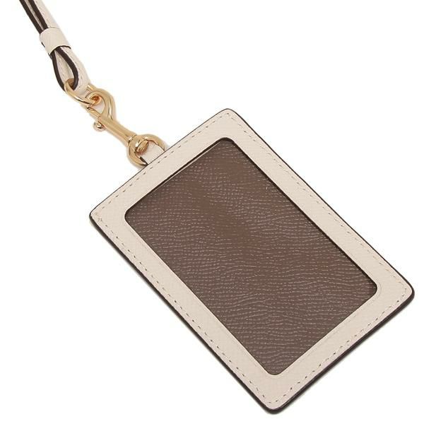 コーチ 定期入れ パスケース COACH F57311 IMCHK ID ランヤード 定期入れ・パスケース 無地 チョーク 白 詳細画像