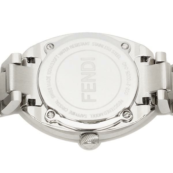フェンディ 時計 FENDI F218024500 MOMENTO モメント クォーツ レディース腕時計ウォッチ シルバー 詳細画像