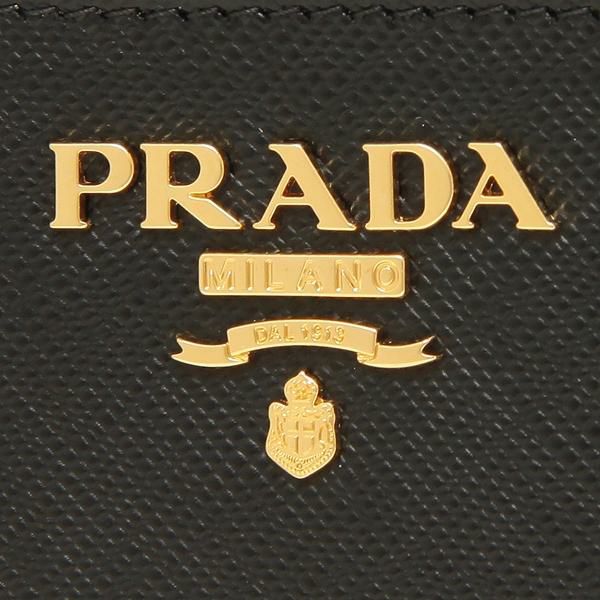 プラダ キーケース コインケース レディース PRADA 1PP122 QWA F0002 ブラック 詳細画像