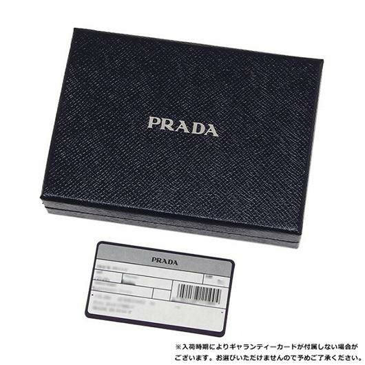 プラダ キーケース コインケース レディース PRADA 1PP122 QWA F0002 ブラック 詳細画像