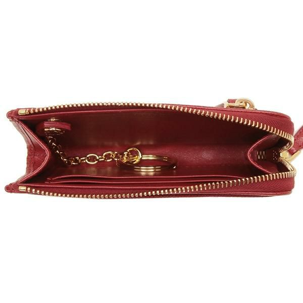プラダ キーケース コインケース レディース PRADA 1PP122 QWA F068Z レッド 詳細画像